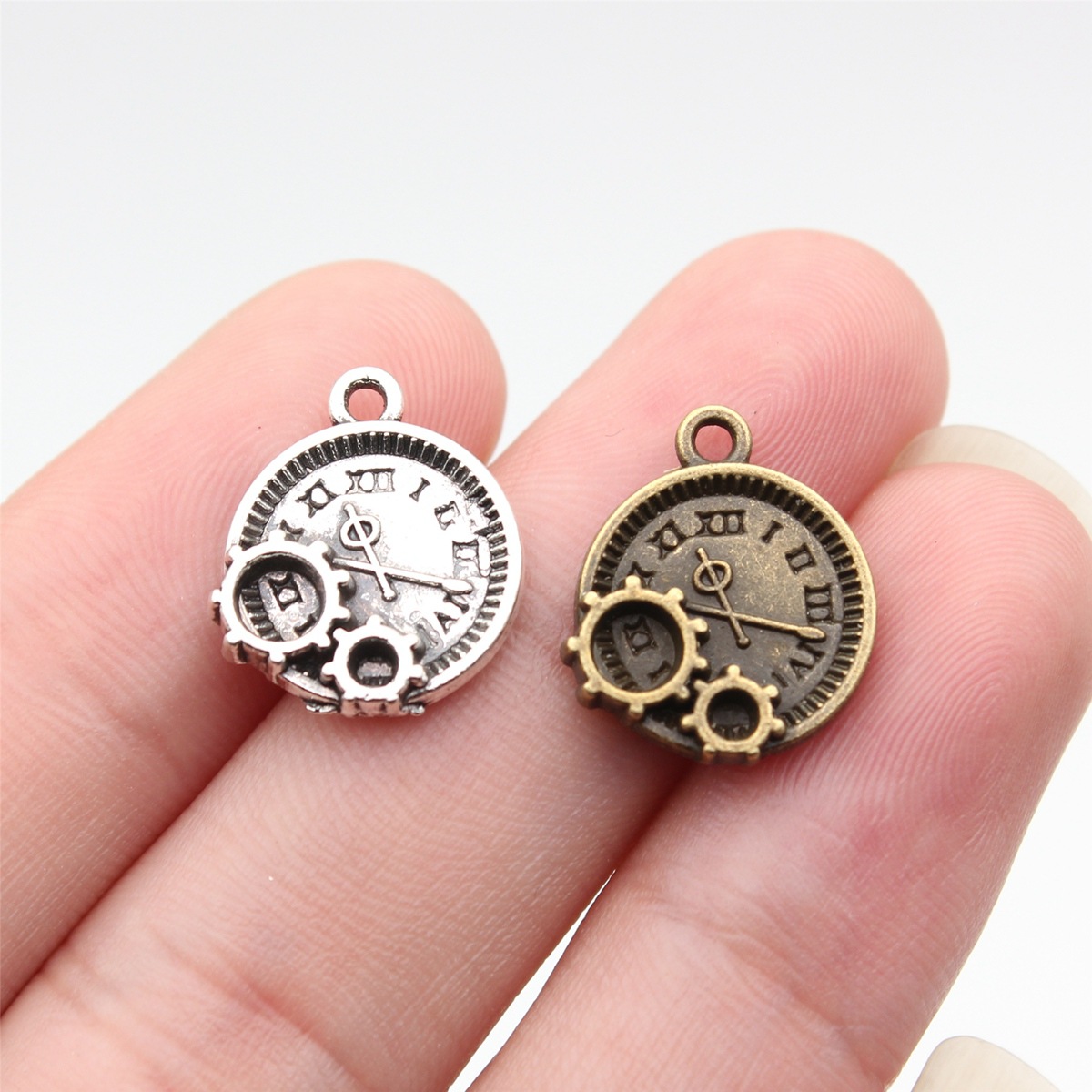Vintage Fashion Words - WYSIWYG 10pcs 16x14mm 2 색 골동품