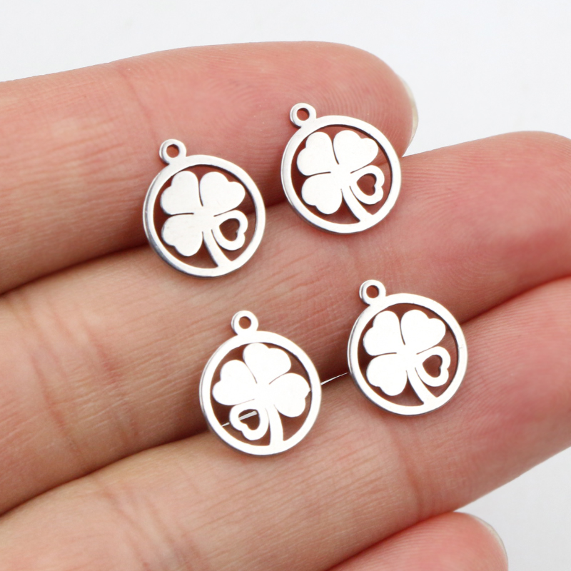 Vintage Fashion Words - 30pcs 12x10mm 매력 316 스테인레스 스틸