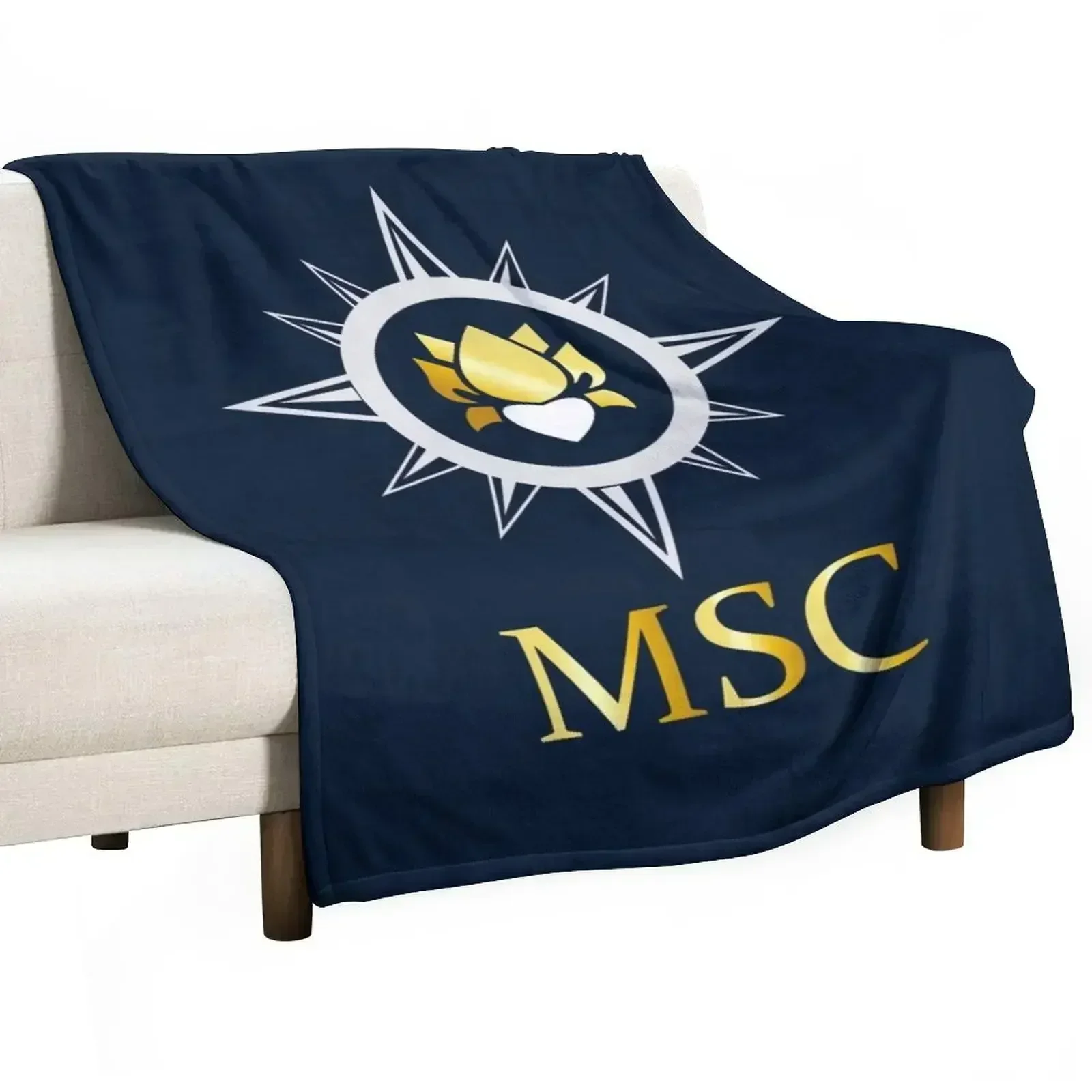Vintage Yacht Fashion - msc 요트 클럽 담요 및 블랭킷,