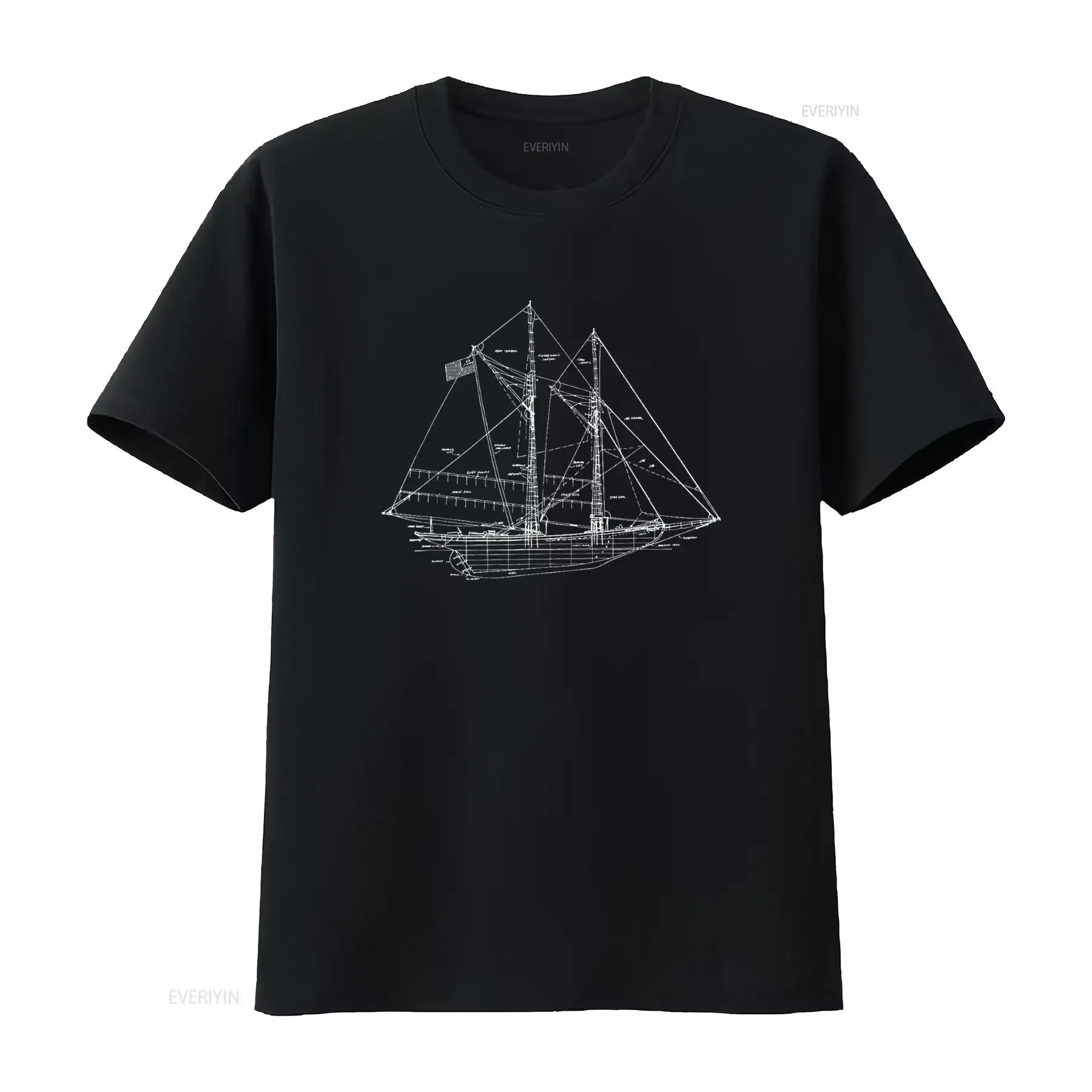 세일링 빈티지 블루프린트 요트 티셔츠 빈티지 워시드 스 - Vintage Yacht Fashion 리뷰 및 가격