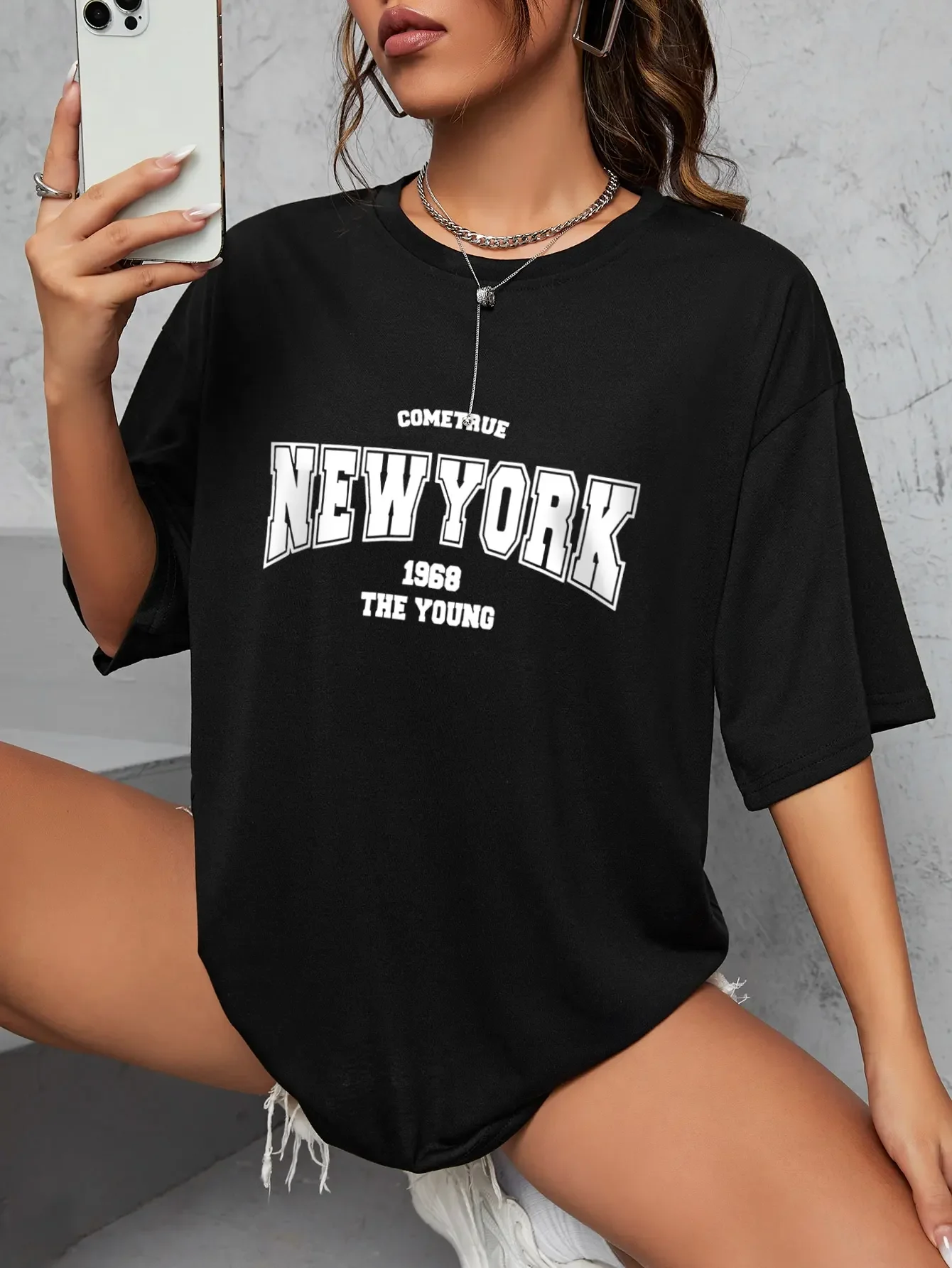 빈티지 1968 뉴욕 그래픽 티셔츠 유니섹스 레트로 스 - Vintage Fashion New York 리뷰 및 가격