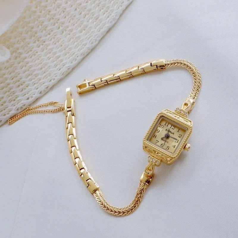 우아하고 가벼운 럭셔리 빈티지 슬림 스트랩 시계, 세련 - Vintage Fashion Watches 리뷰 및 가격
