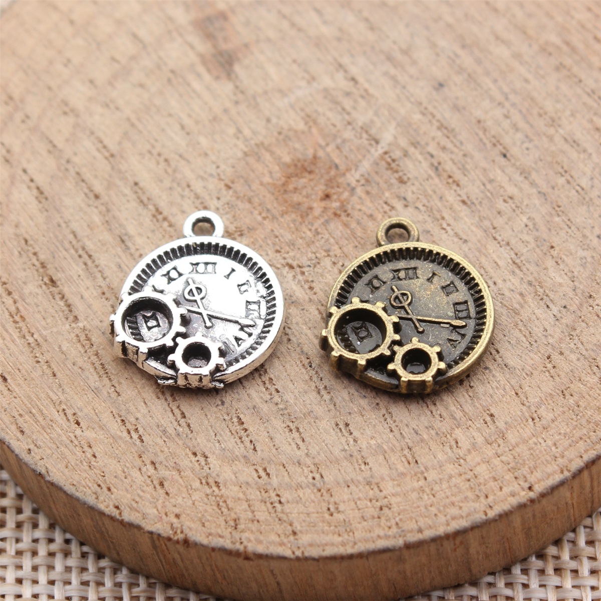 WYSIWYG 10pcs 16x14mm 2 색 골동품  - Vintage Fashion Words 리뷰 및 가격