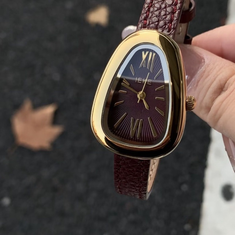 LEKE 앙콜라 레드 빈티지 패션 스네이크헤드 시계 니 - Vintage Fashion Watches 리뷰 및 가격