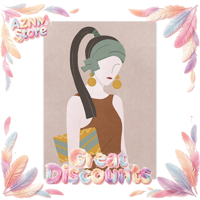 2026 북유럽 추상 패션 소녀 벽 아트 포스터 미니멀 - Vintage Fashion Art 리뷰 및 가격