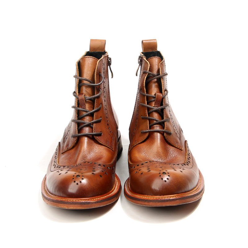 빈티지 남성 발목 첼시 부츠 럭셔리 정품 가죽 2025 - Vintage Fashion Mens 리뷰 및 가격