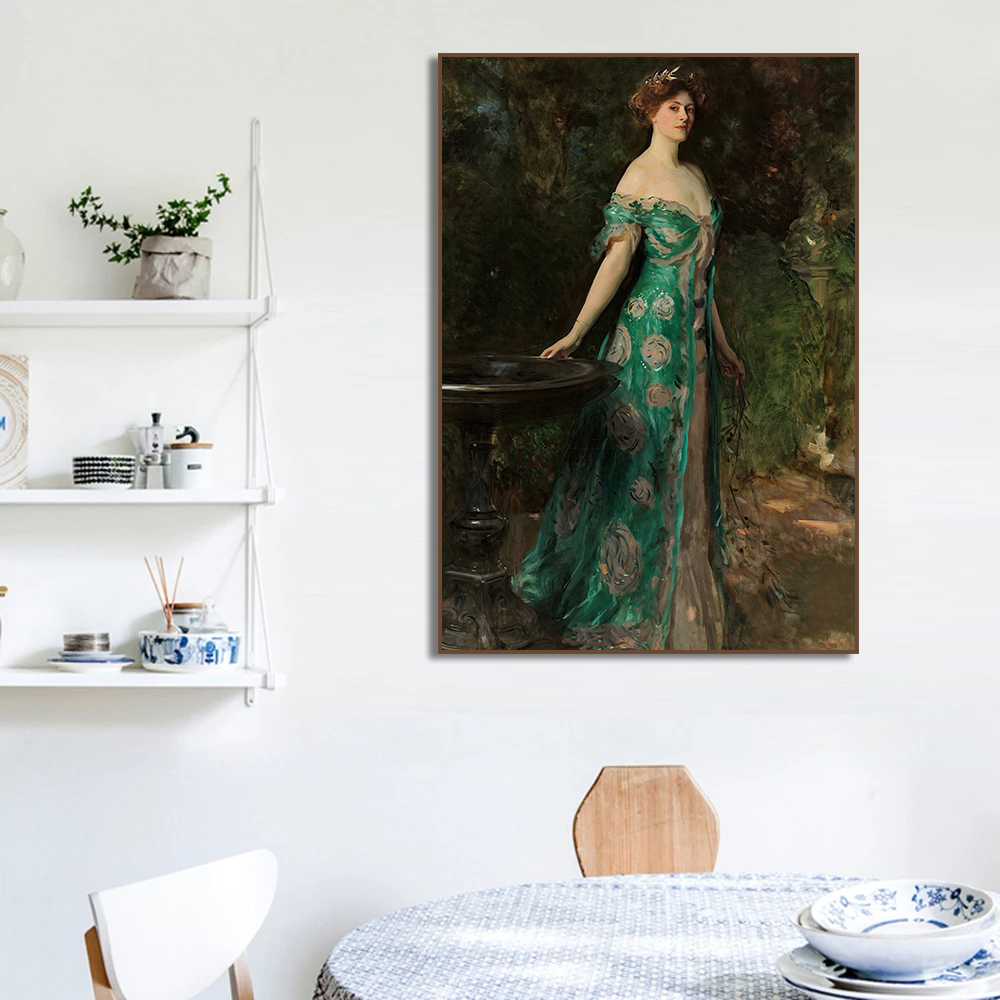 르네상스 여성 초상화 포스터 빈티지 빅토리아풍 여성 흡 - Vintage Fashion Illustration 리뷰 및 가격