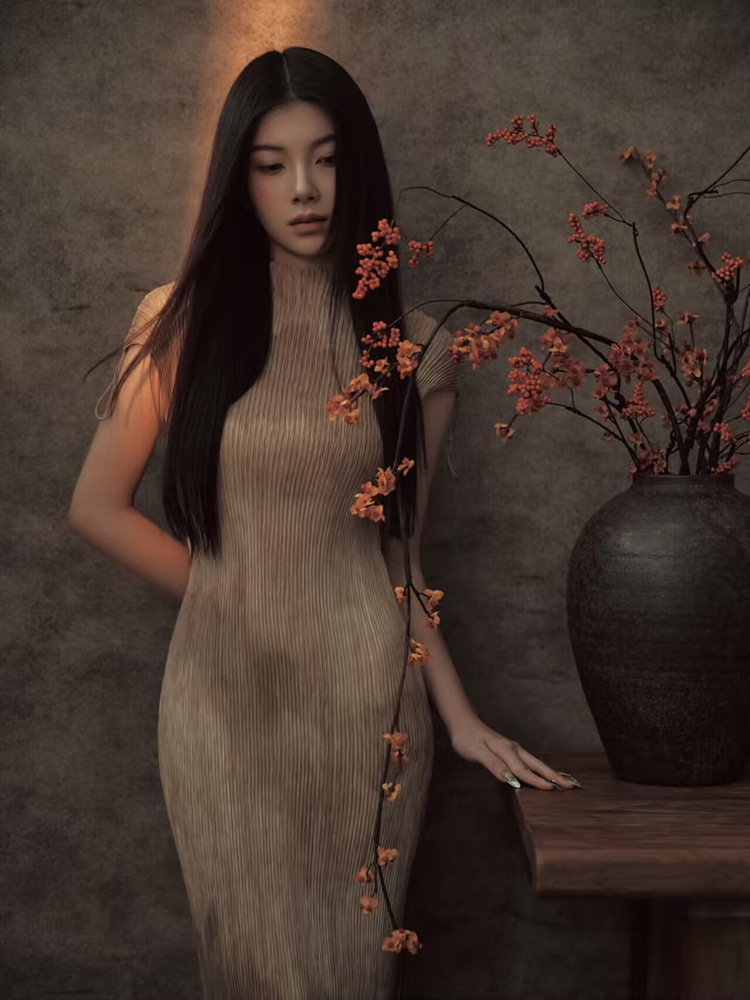 새로운 2026 중국풍 인물 사진 촬영 의상 스튜디오  - Vintage Fashion Art 리뷰 및 가격