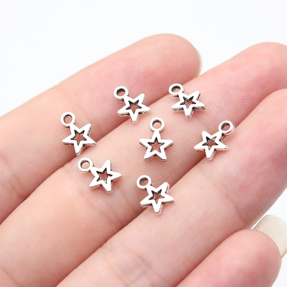 80개 8.5x6.2mm(0.33x0.24인치) 앤틱  - Vintage Fashion Words 리뷰 및 가격