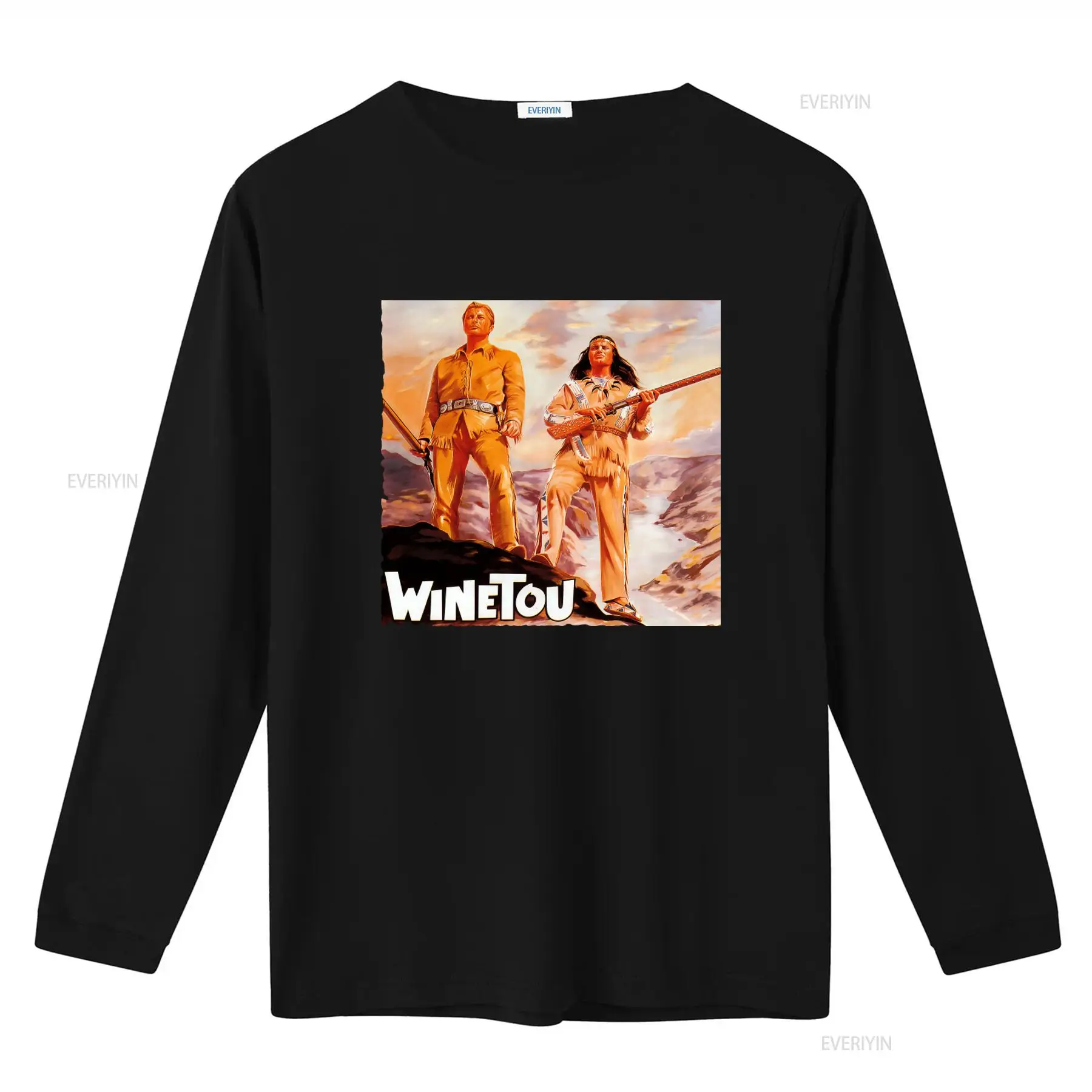 세일 위네투 영화 포스터 빈티지 내추럴 컬러 남성 티셔 - Vintage Fashion Posters For Sale 리뷰 및 가격