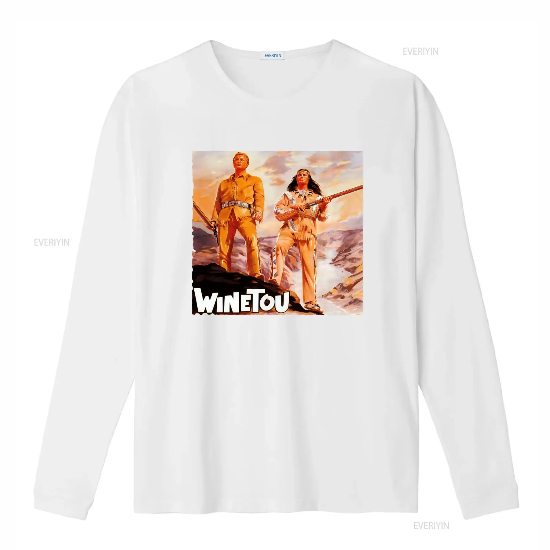 세일 위네투 영화 포스터 빈티지 내추럴 컬러 남성 티셔 - Vintage Fashion Posters For Sale 리뷰 및 가격