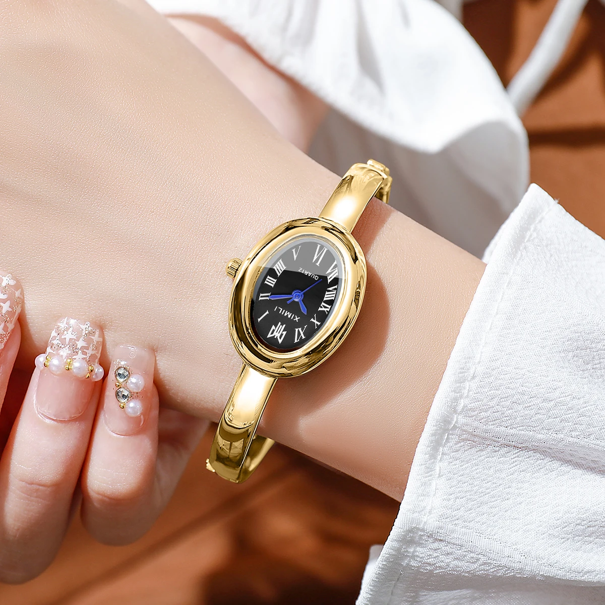 2026XIMILI 여성용 빈티지 타원형 팔찌 시계,  - Vintage Fashion Watches 리뷰 및 가격