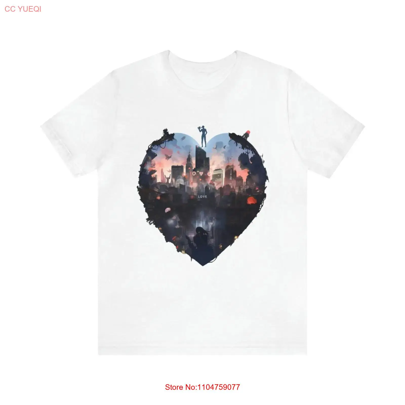 I Heart New York City 화이트 티셔츠  - Vintage Fashion New York 리뷰 및 가격