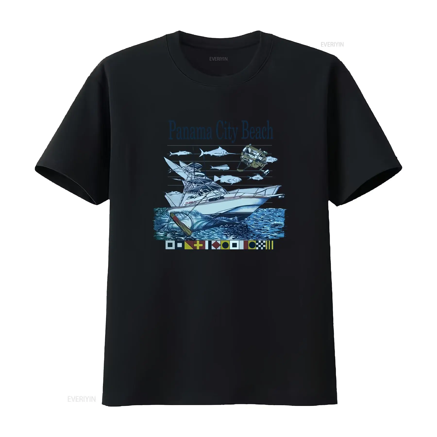 빈티지 90년대 파나마 시티 비치 요트 낚시 보트 바다 - Vintage Yacht Fashion 리뷰 및 가격