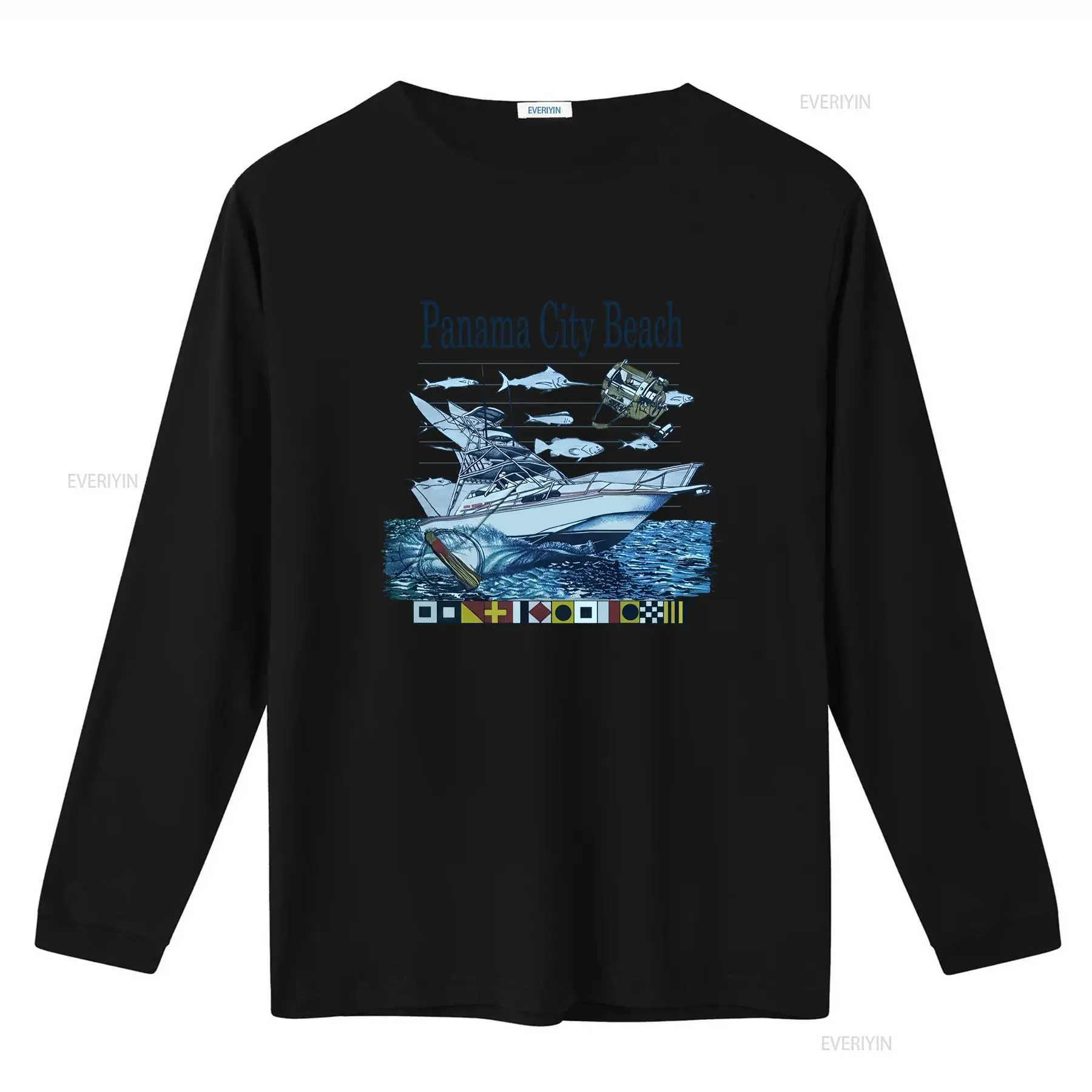 빈티지 90년대 파나마 시티 비치 요트 낚시 보트 바다 - Vintage Yacht Fashion 리뷰 및 가격
