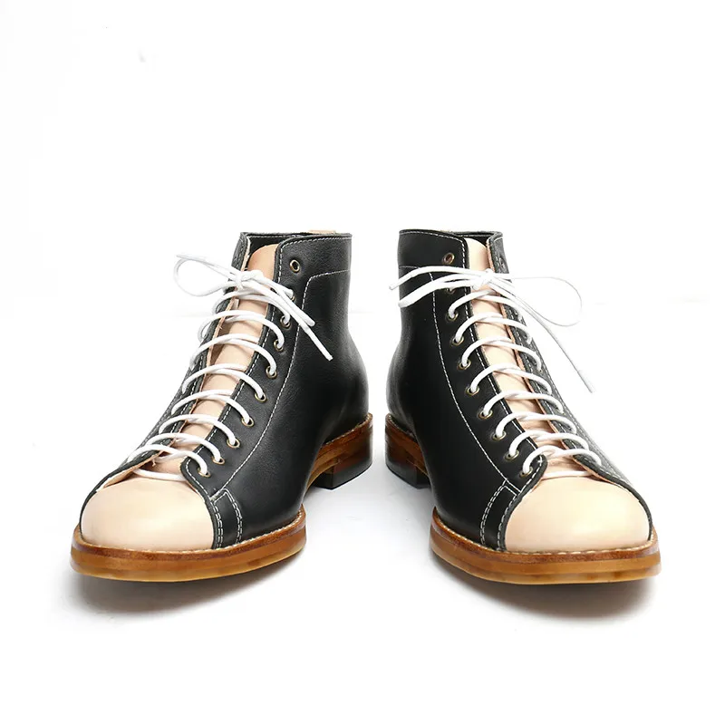 하이 툴링 부츠 남성용 Goodyear-Welted 빈 - Vintage Fashion Mens 리뷰 및 가격