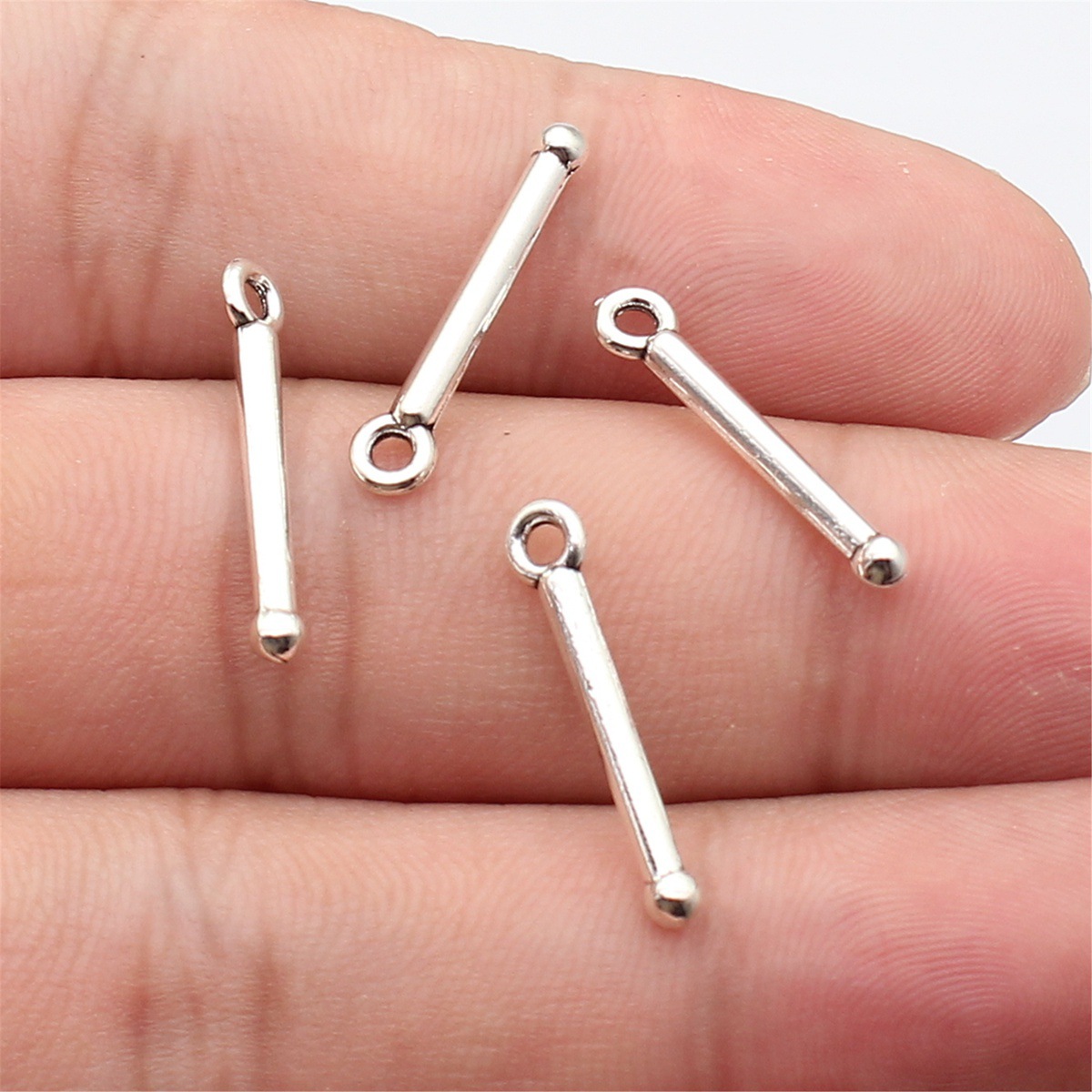 80개 22x4.3mm(0.87x0.17인치) 앤틱 실 - Vintage Fashion Words 리뷰 및 가격