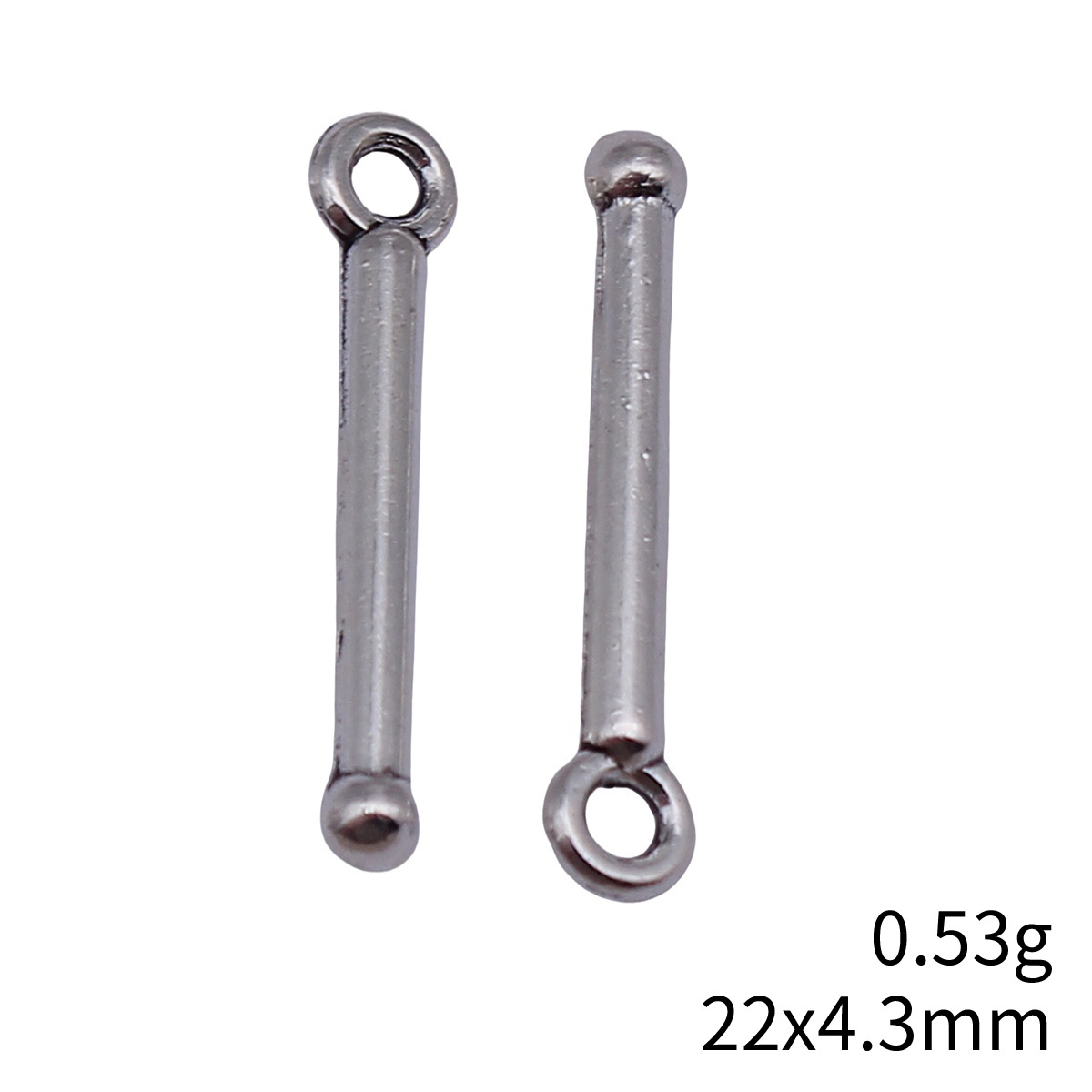 80개 22x4.3mm(0.87x0.17인치) 앤틱 실 - Vintage Fashion Words 리뷰 및 가격