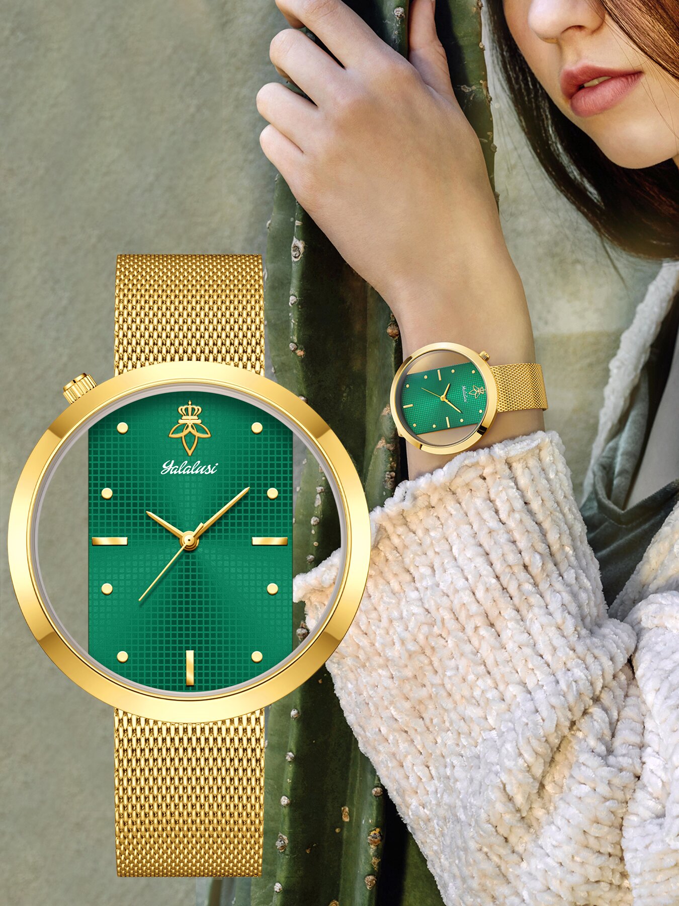 야라루시 빈티지 스타일 여성용 시계, 오픈워크 베젤과  - Vintage Fashion Watches 리뷰 및 가격