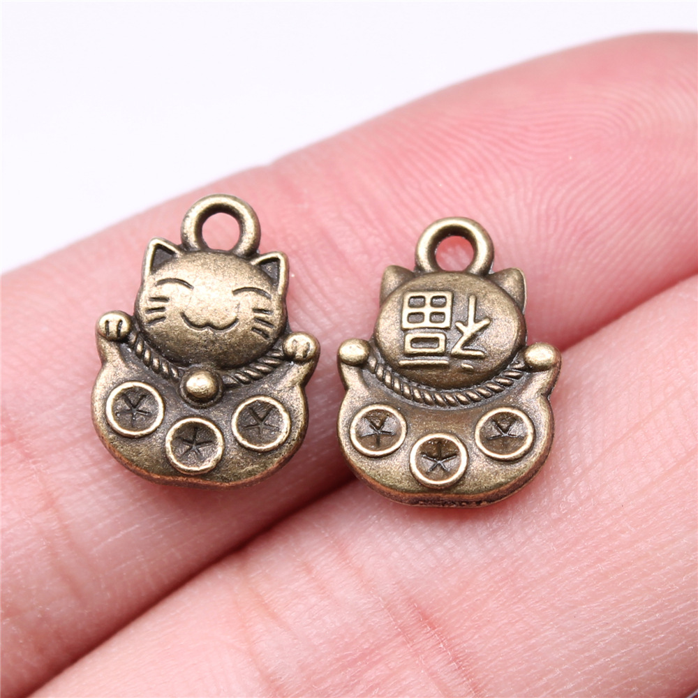 10pcs 15x11mm 3 색 골동품 실버 컬러 골동 - Vintage Fashion Words 리뷰 및 가격