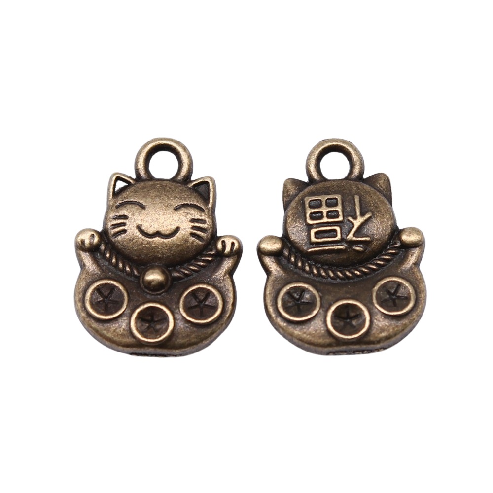 10pcs 15x11mm 3 색 골동품 실버 컬러 골동 - Vintage Fashion Words 리뷰 및 가격