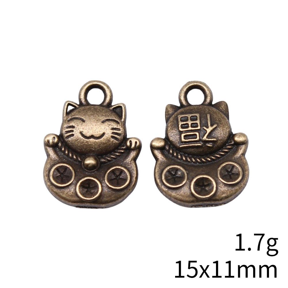 10pcs 15x11mm 3 색 골동품 실버 컬러 골동 - Vintage Fashion Words 리뷰 및 가격